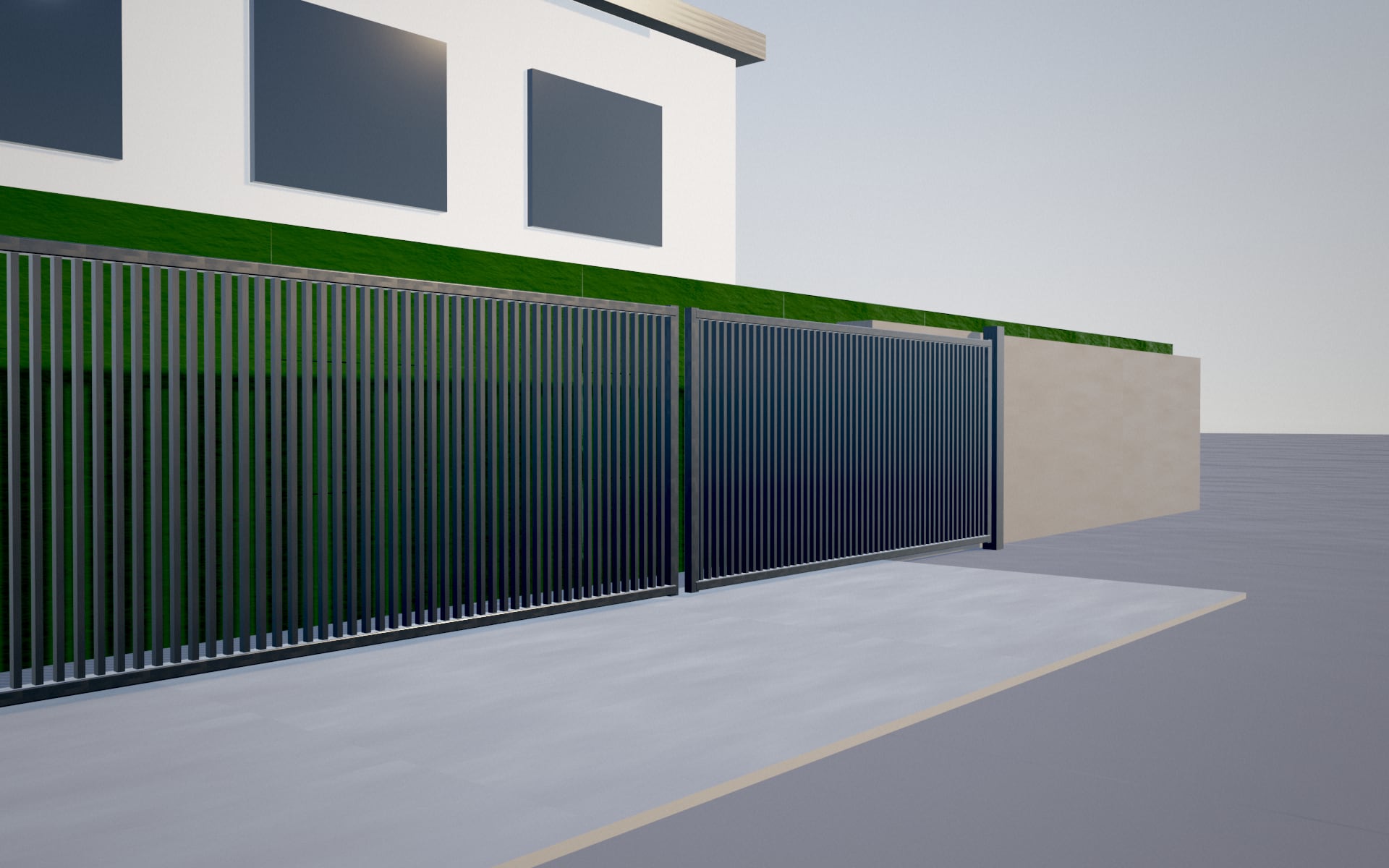 Portail — visualisation 3D